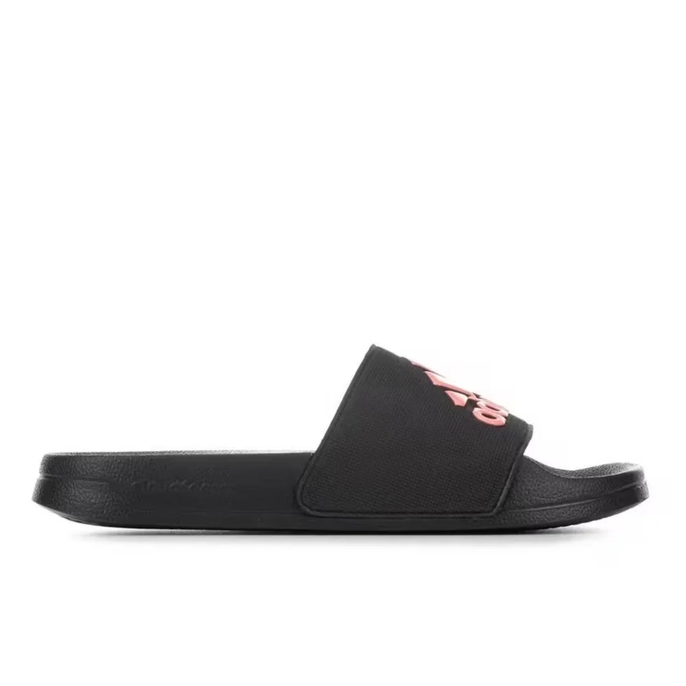 adidas Adilette Shower Black/Acid Red/Black Men's 13 Medium